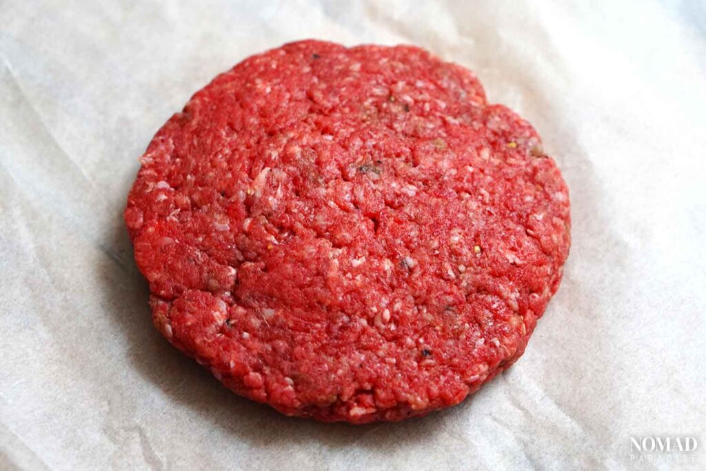 Juicy Lucy Burger Step-by-Step Recipe (sealed burger).
