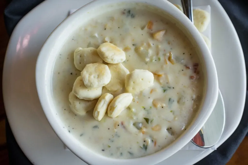 Clam chowder