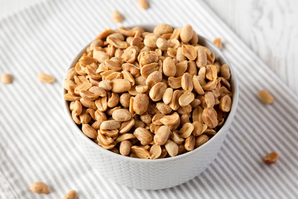 Peanuts in a bowl