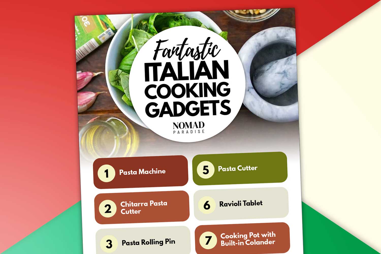 Italian Cooking Tools and Gadgets You Need in Your Life