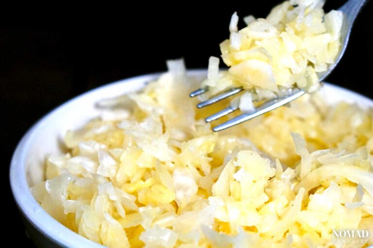 Homemade Sour Cabbage/Sauerkraut Recipe