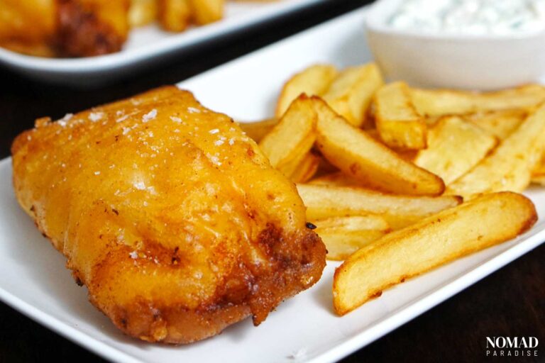 Crispy Beer Battered Fish and Chips Recipe