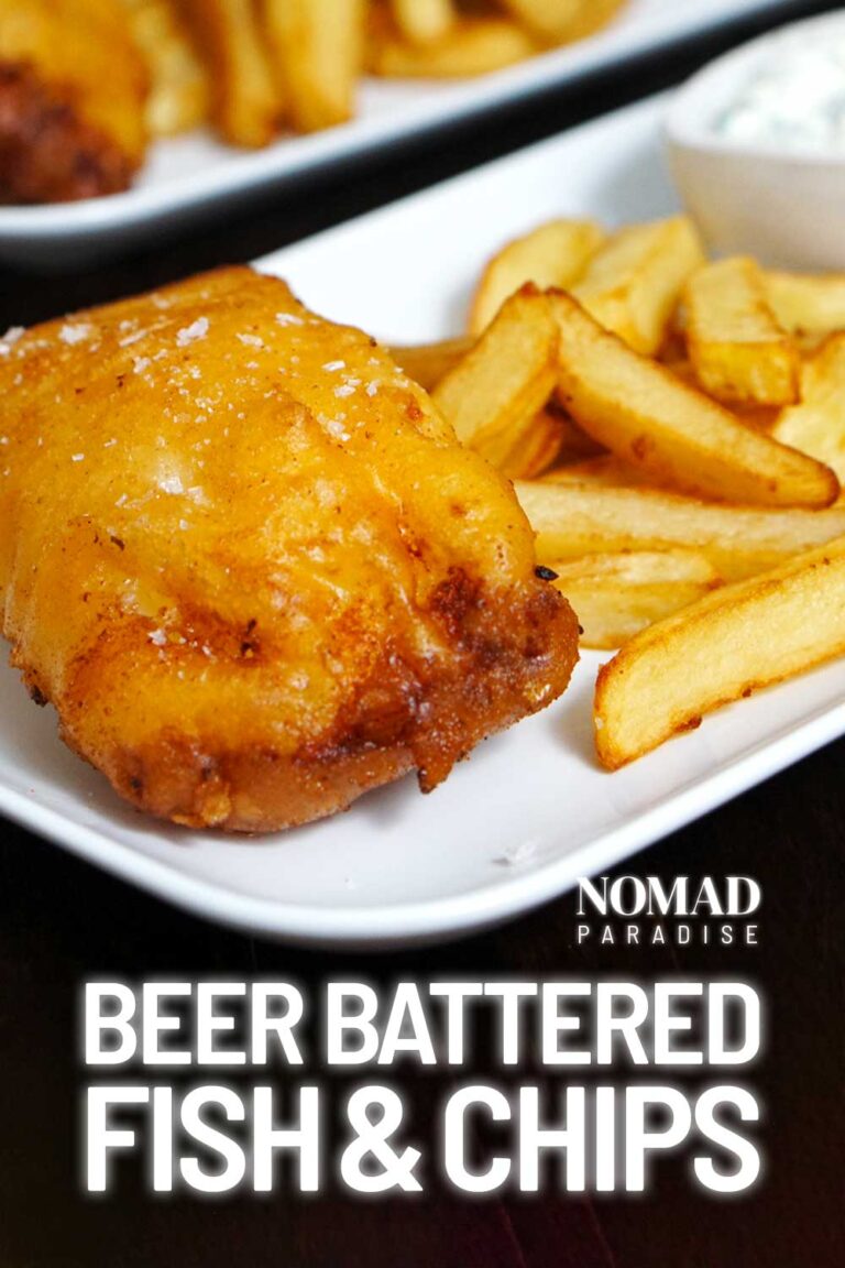 Crispy Beer Battered Fish and Chips Recipe