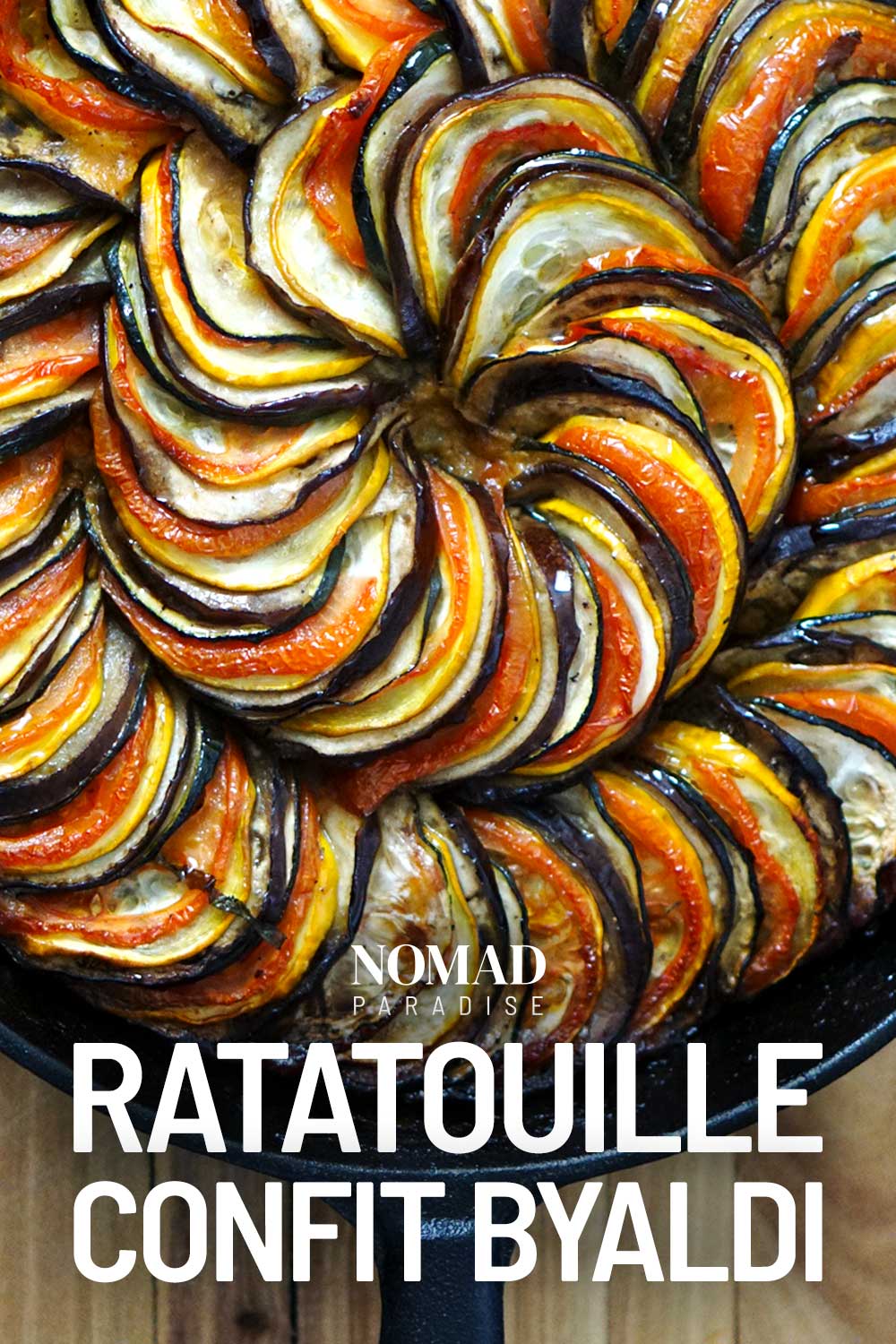 Modern Ratatouille (in the Form of Confit Byaldi) Recipe