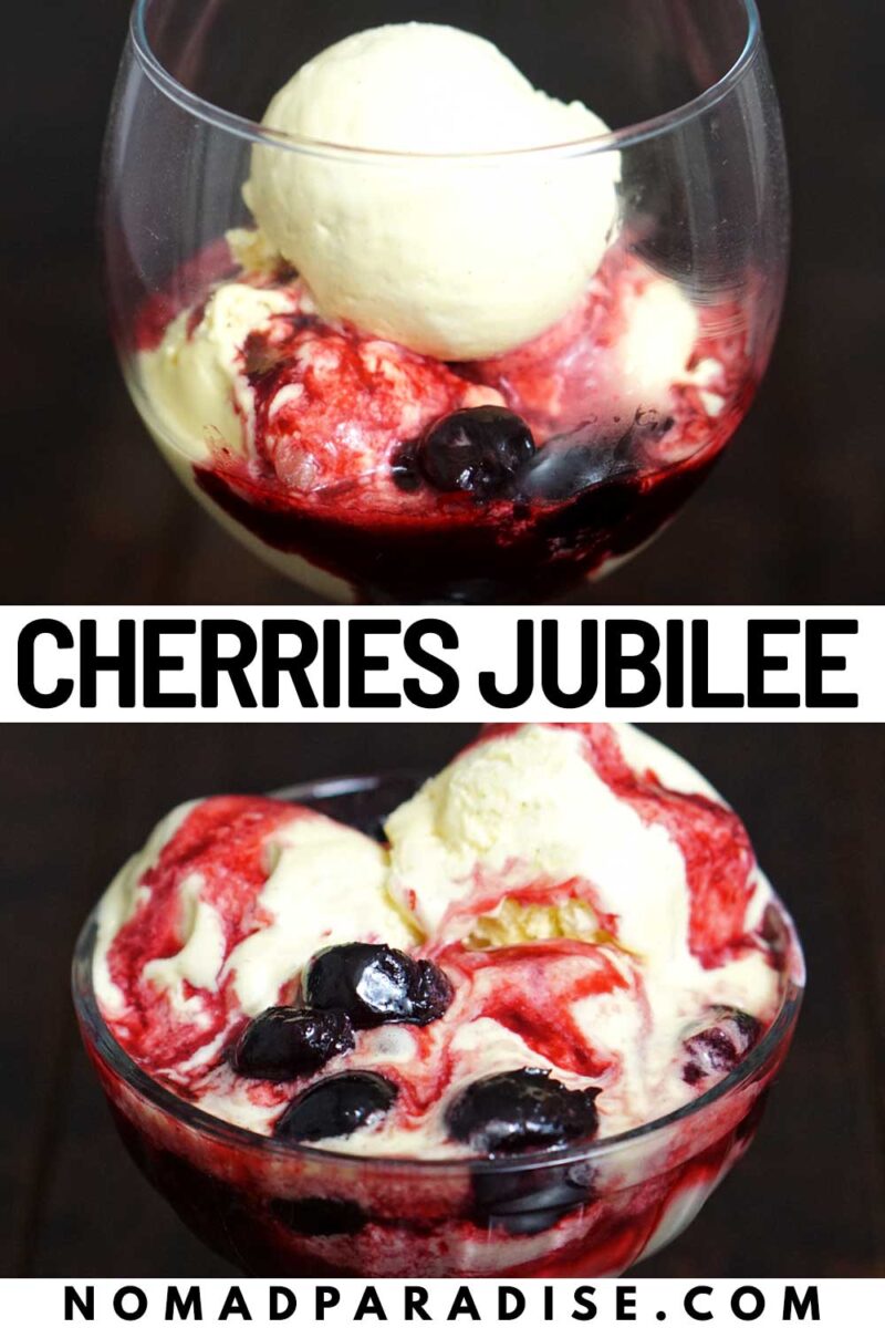 Cherries Jubilee Recipe (Easy 10Minute Dessert)